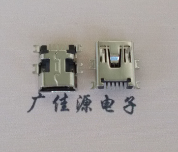 东莞MINI USB2.0母座 迷你 5P全贴沉板1.8数据接口