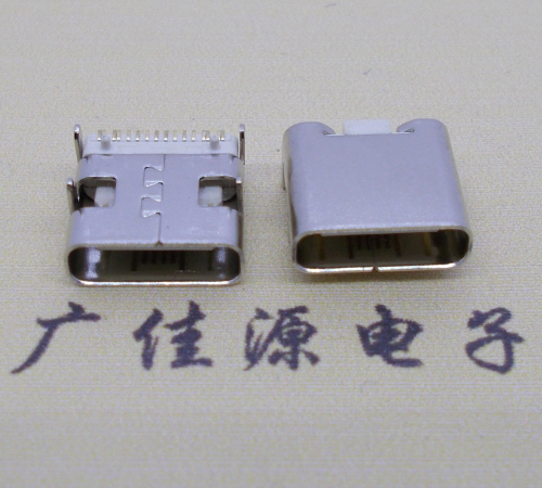 东莞板上贴片type-c16p母座连接器