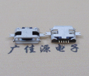 东莞MICRO USB 5P接口 沉板1.2贴片 卷边母座