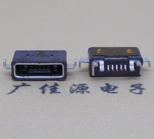 东莞MICRO USB防水AB型口母头3D图纸封装