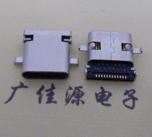 沉板usb 3.1 东莞type-c24p母座