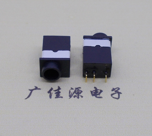 东莞PJ-2030防水耳机插座 铜材质铜针2.5/3.5音频插口